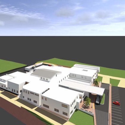 Plan des Krankenhauses